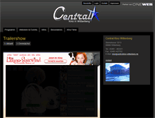 Tablet Screenshot of centralkino-wittenberg.de